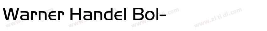 Warner Handel Bol字体转换